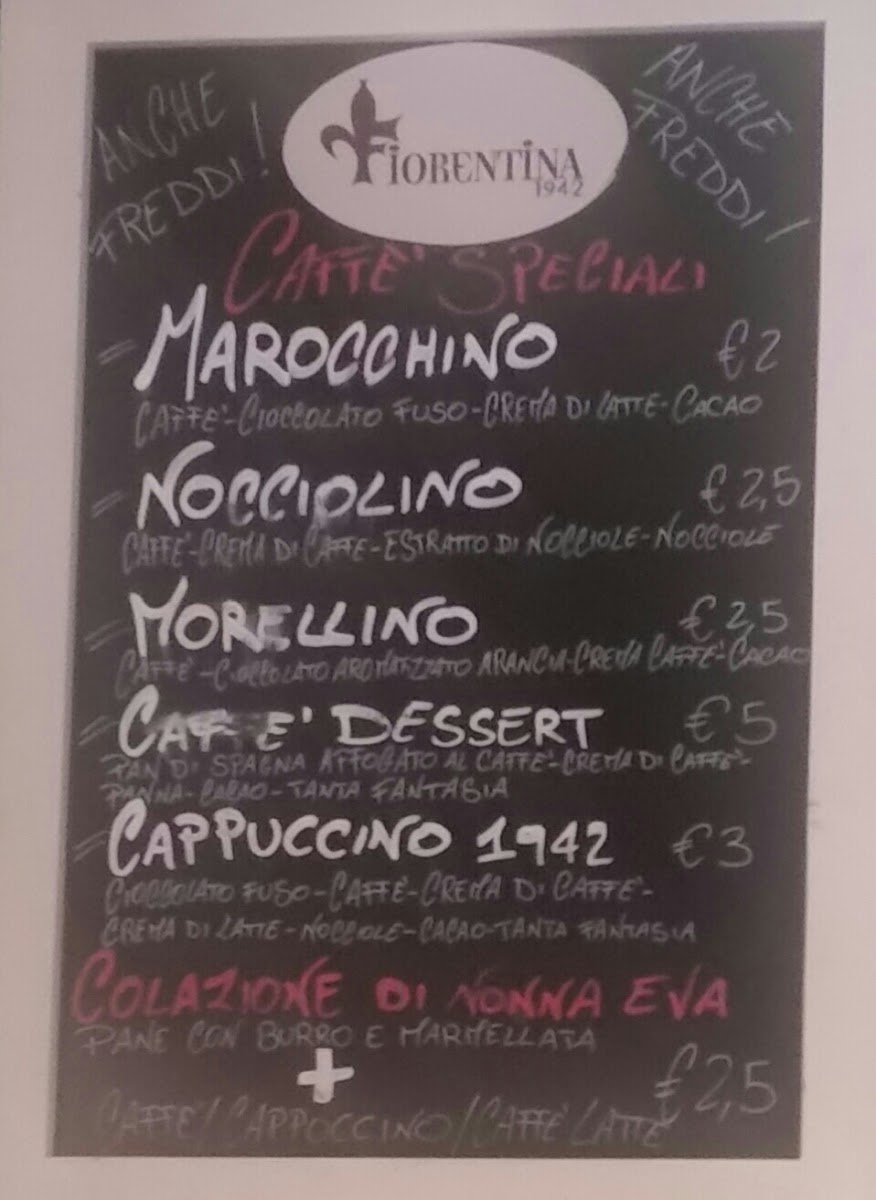 Menu La Fiorentina-10