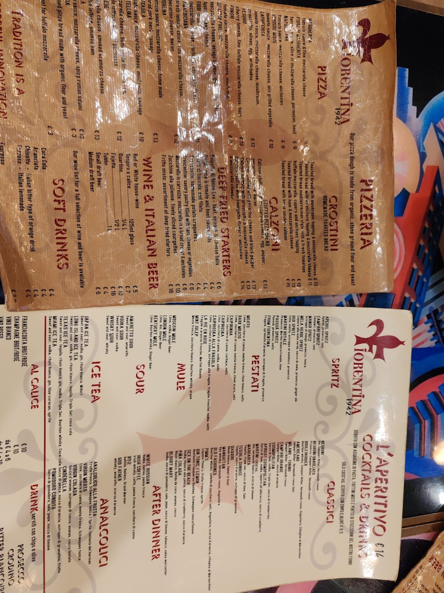 Menu La Fiorentina-7